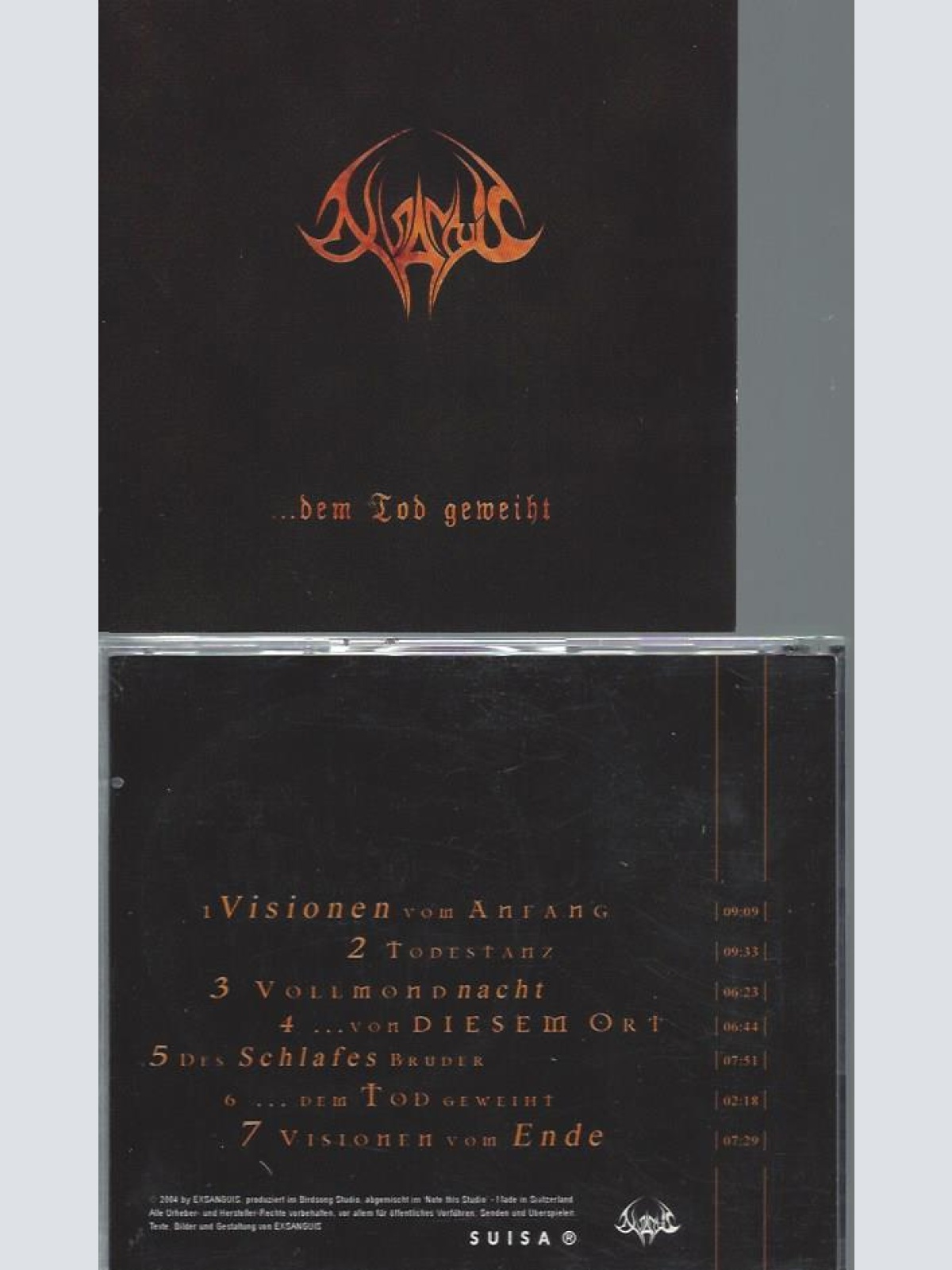 CD-- ERSANGUIS DEM TOD GEWEIHT