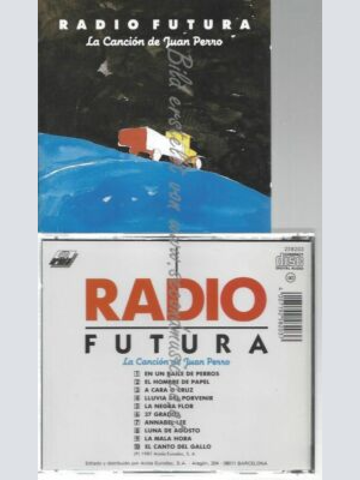 CD--RADIO FUTURA--    LA CANCION DE JUAN PERRO