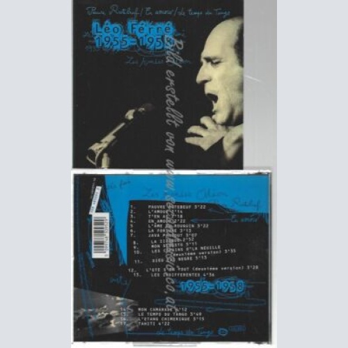 CD--LÉO FERRÉ--    LES ANNÉES ODÉON -