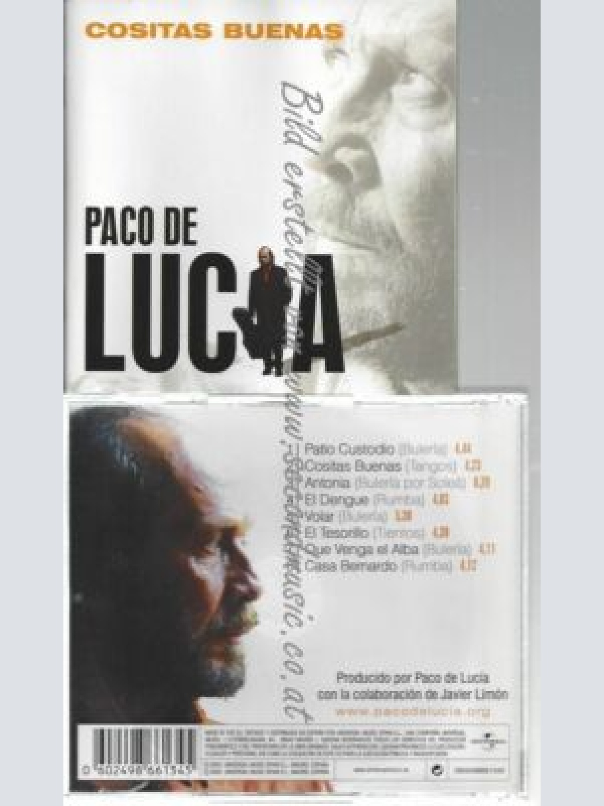 CD--PACO DE LUCÍA--    COSITAS BUENAS
