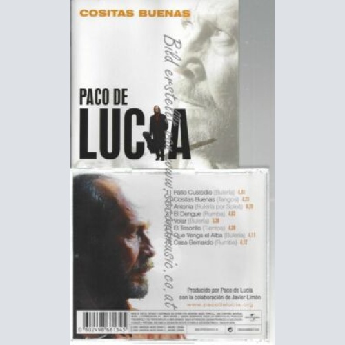 CD--PACO DE LUCÍA--    COSITAS BUENAS