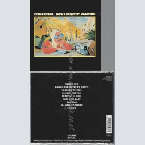 CD--MITCH RYDER | --HOW I SPENT MY VACATION