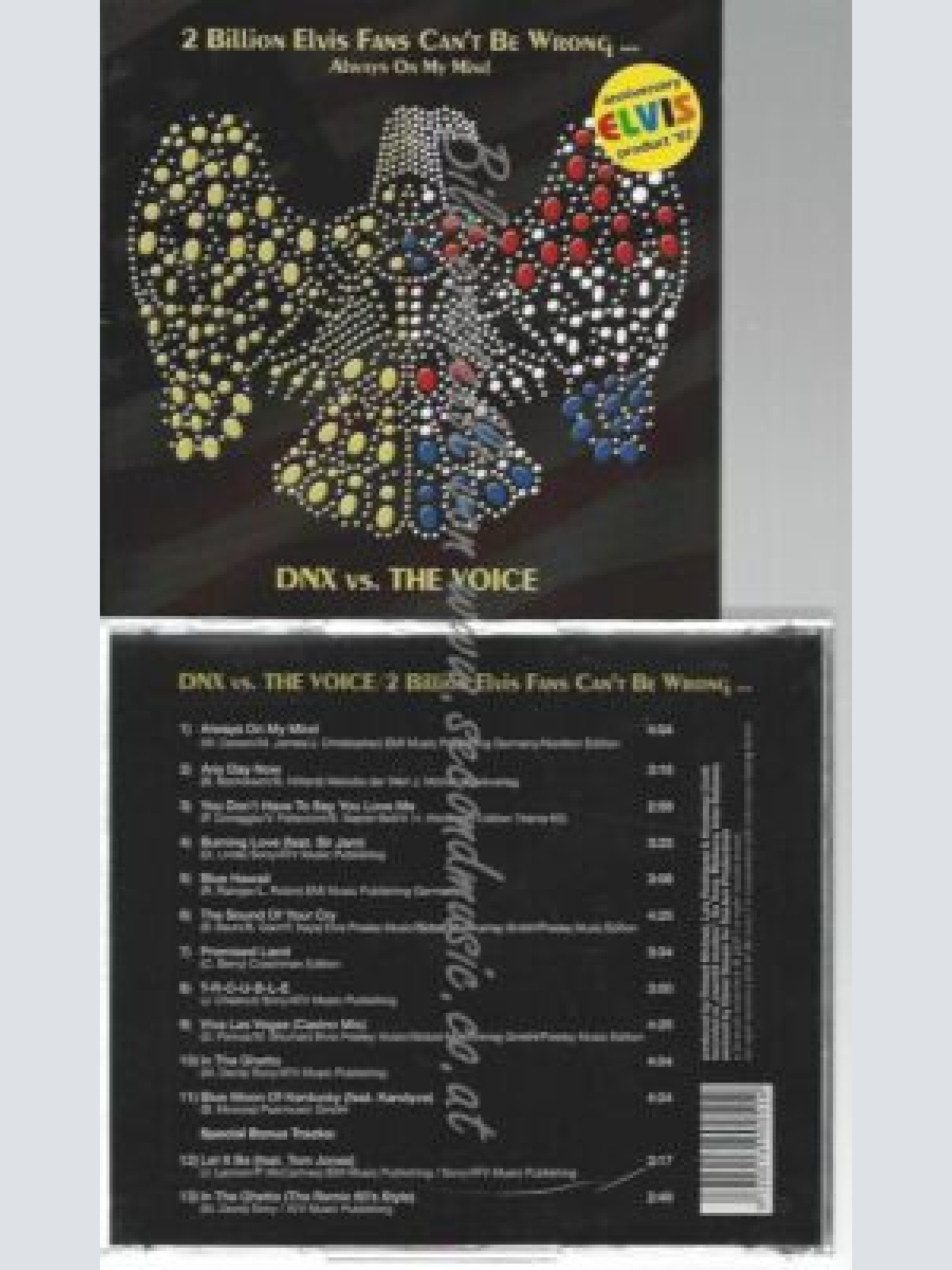 CD-- DNX Vs. The Voice  2 Billion Elvis Fans Can't Be Wrong