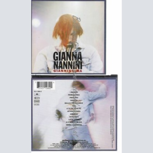 CD--GIANNA NANNINI--    GIANNISSIMA