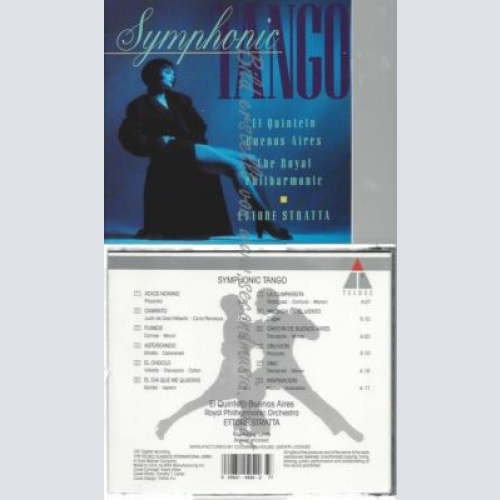 CD--VARIOUS UND ETTORE STRATTA--SYMPHONIC TANGO
