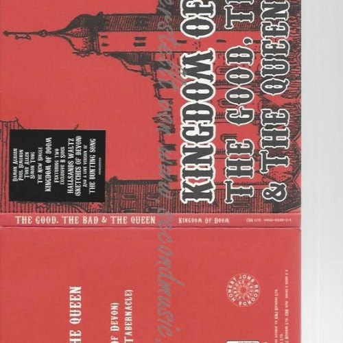 CD--THE GOOD THE BAD & THE QUEEN | --KINGDOM OF DOOM