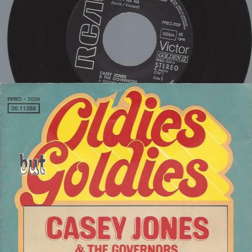 7"  Casey Jones & The Governors  Don't Ha Ha / Jack The Ripper