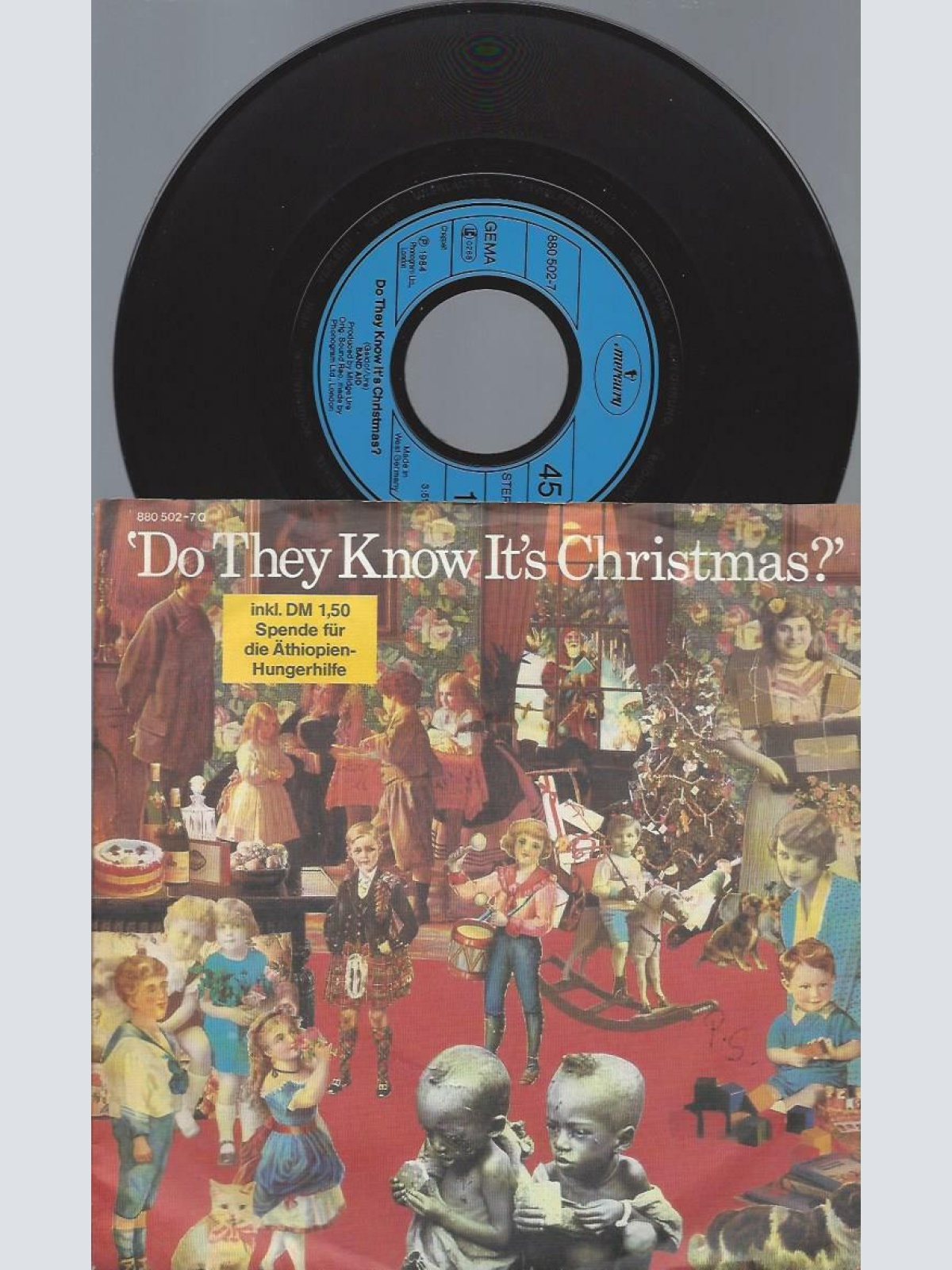 7"  Band Aid  Do They Know It's Christmas