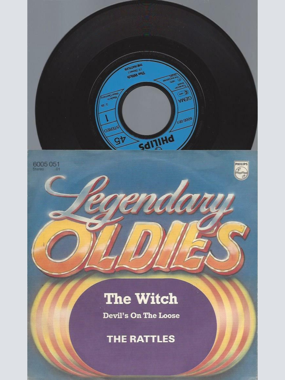 7"   The Rattles  The Witch