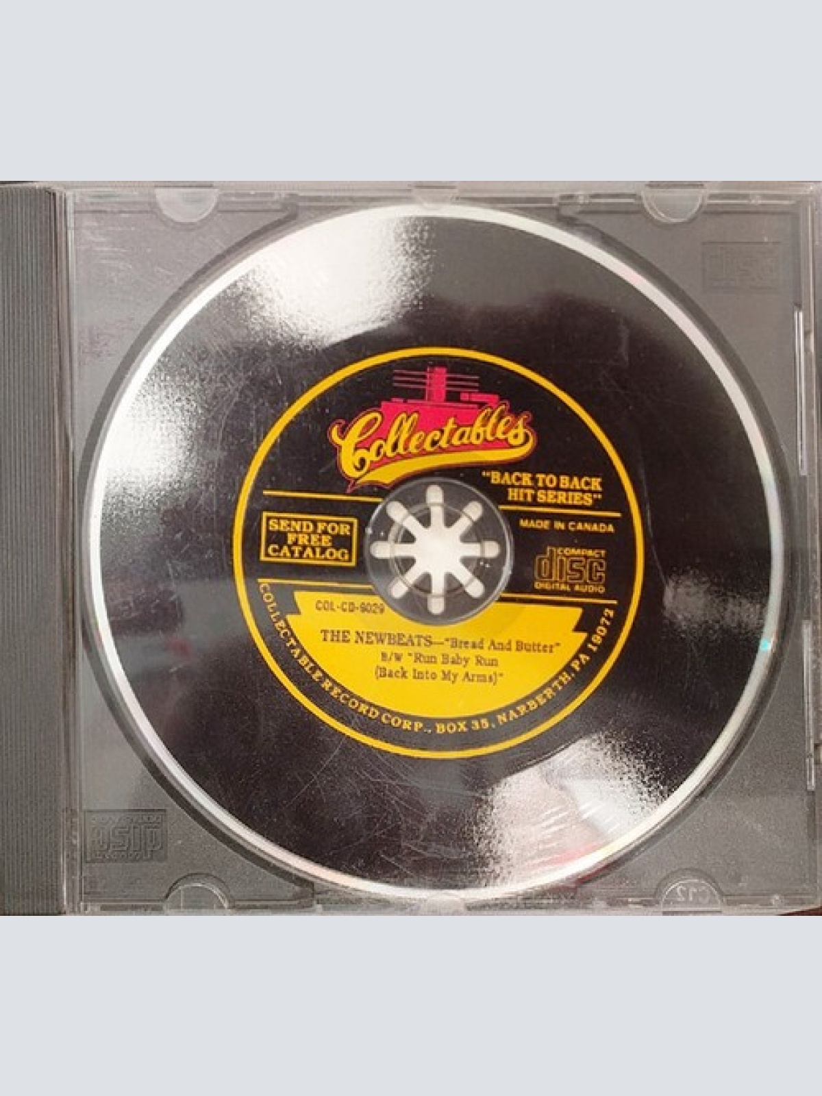 CD, Single The Newbeats - Bread And Butter / Run, Baby, Run (Back Into My Arms)