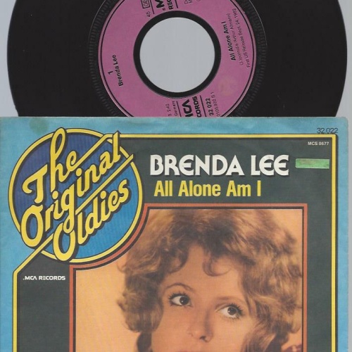 7"    Brenda Lee  All Alone Am I / Dum Dum