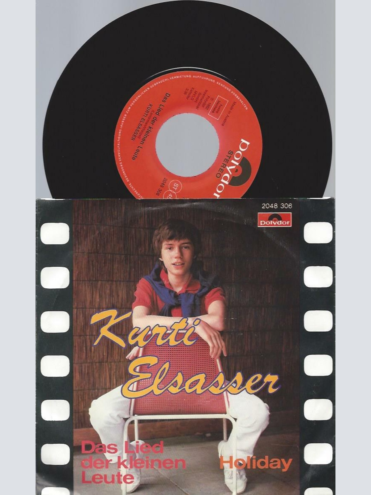 7"    Kurt Elsasser  Das Lied Der Kleinen Leute