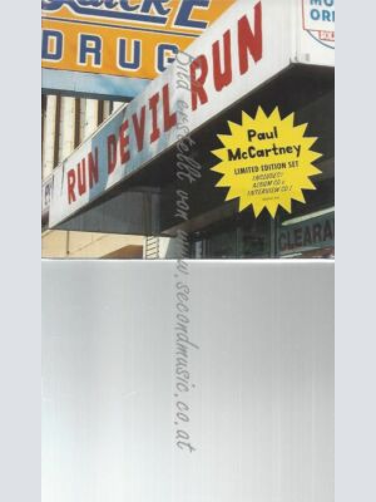 CD--PAUL MCCARTNEY | --RUN DEVIL RUN--Limited edition