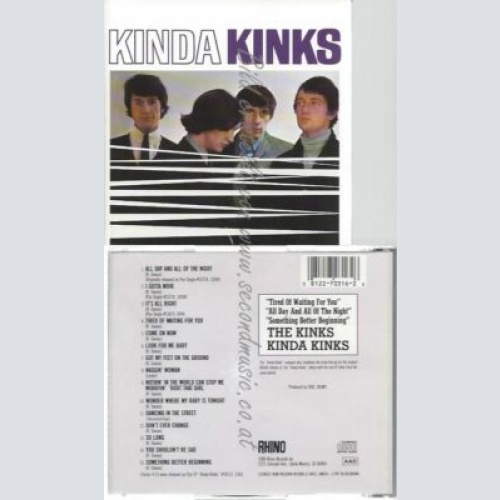 CD--THE KINKS | --KINDA KINKS