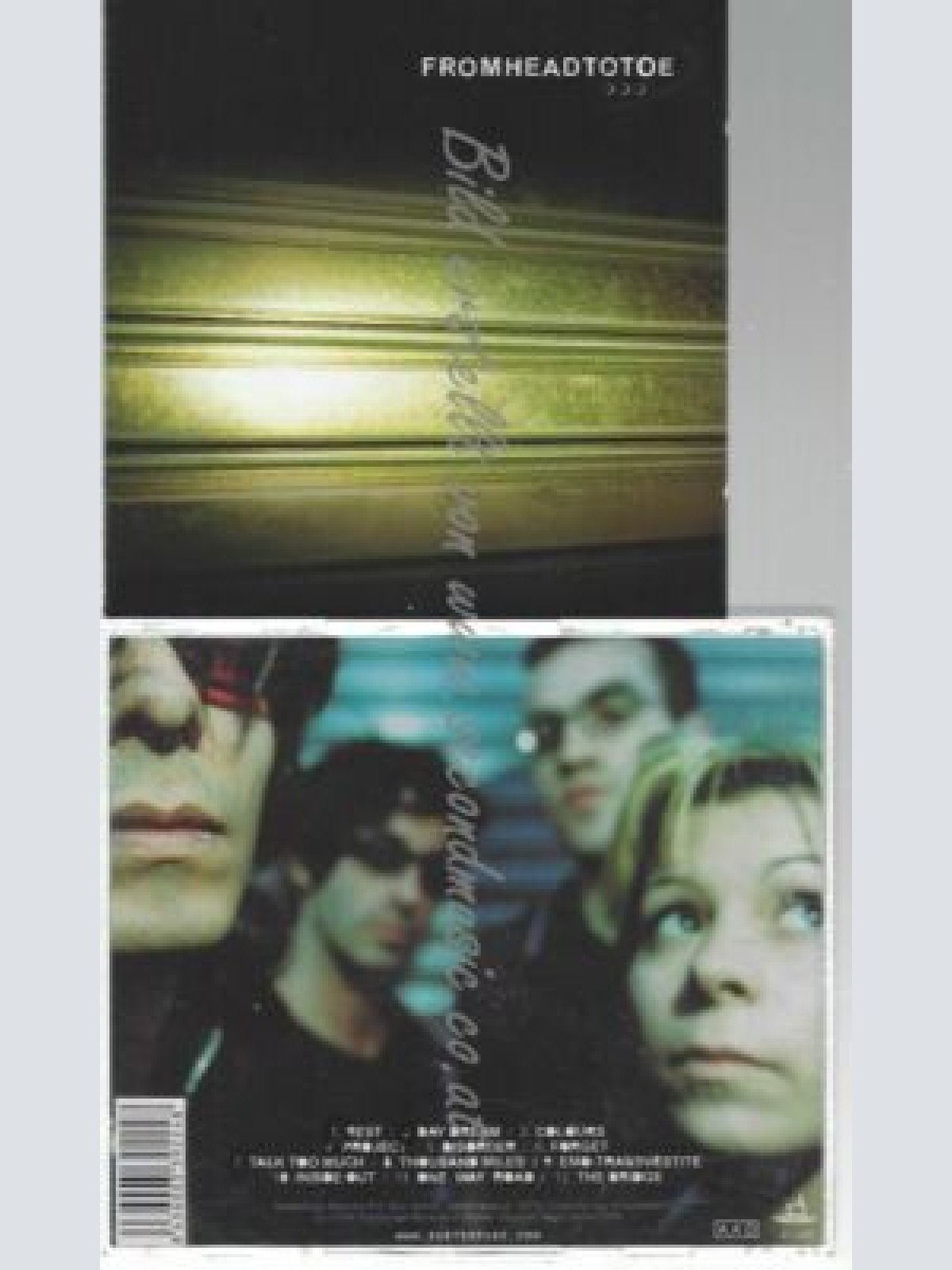 CD--FROMHEADTOTOE--    FROMHEADTOTOE