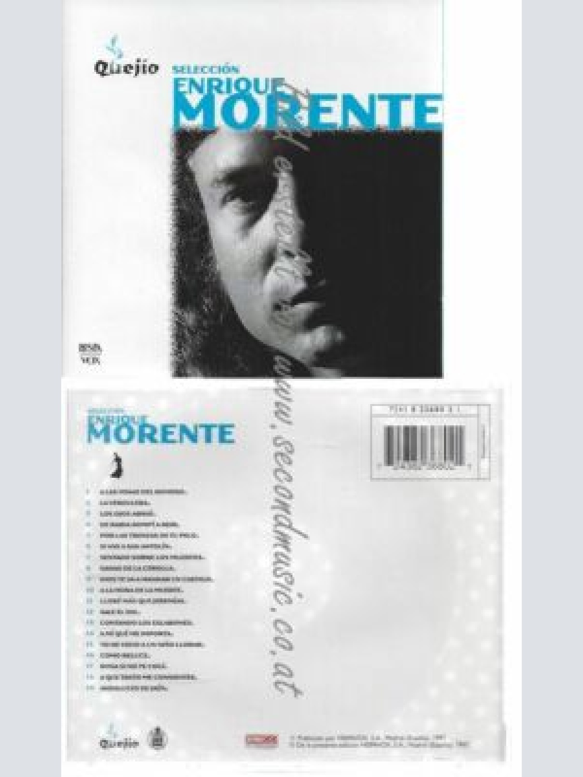 CD--ENRIQUE MORENTE | --SELECCION