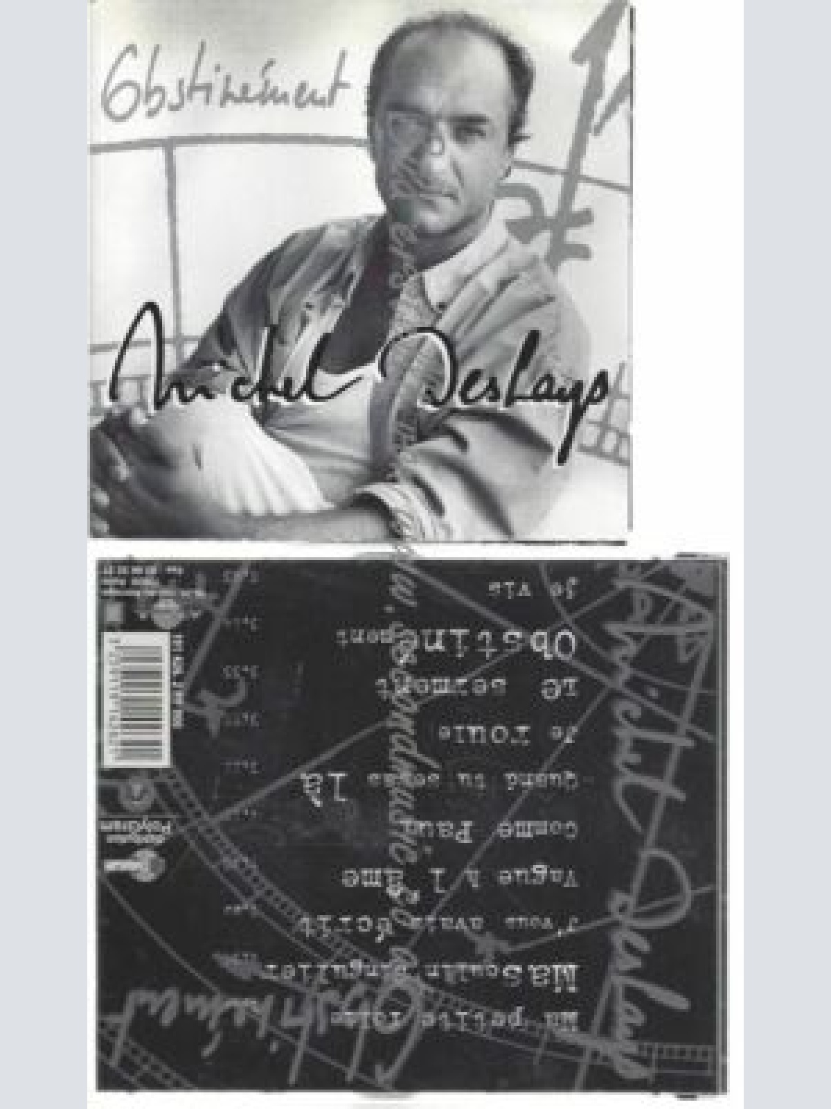 CD--MICHEL DESCHAMPS--OBSTINÉMENT