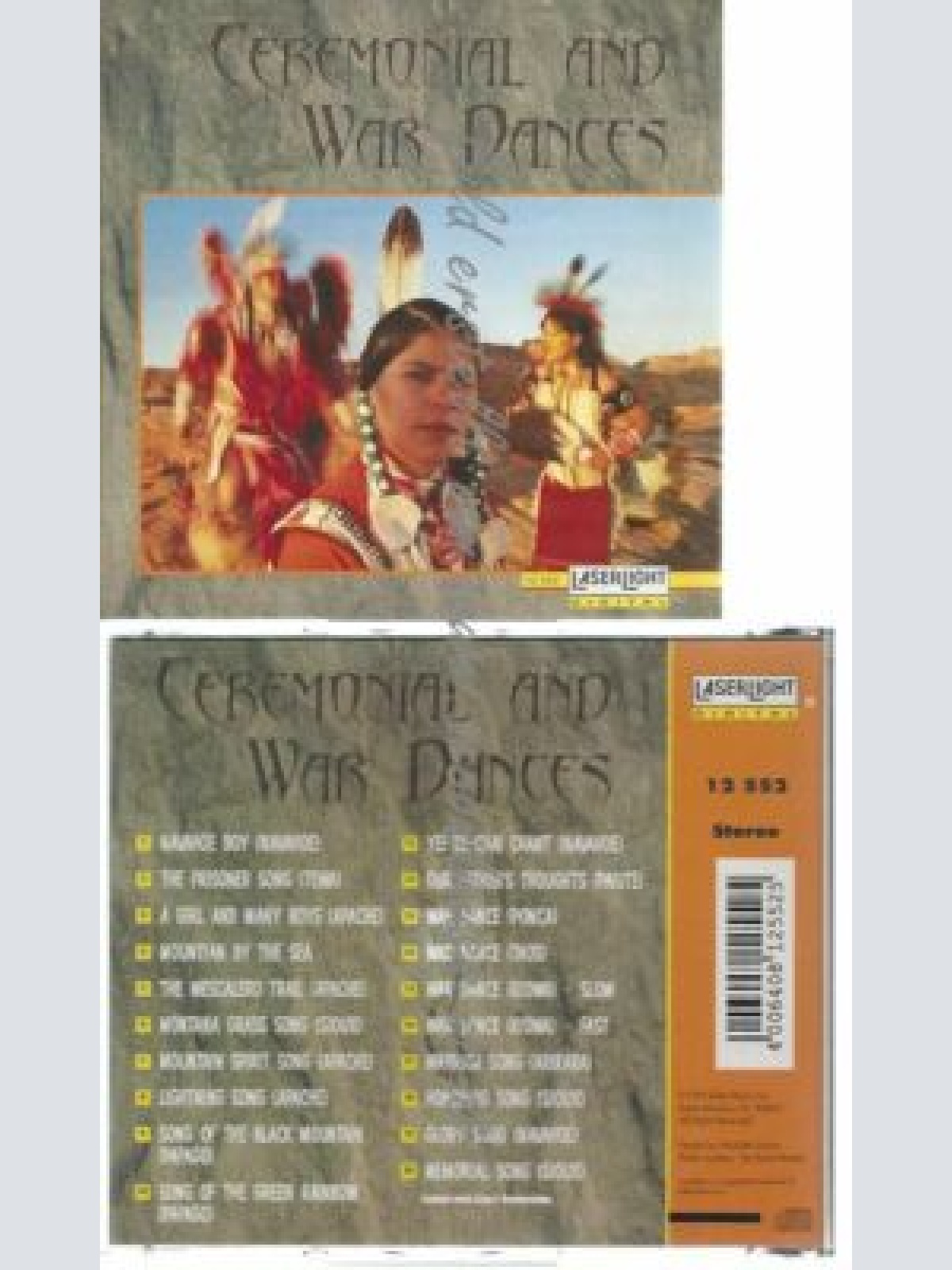 CD-- American Indian Ceremonial And War Dances