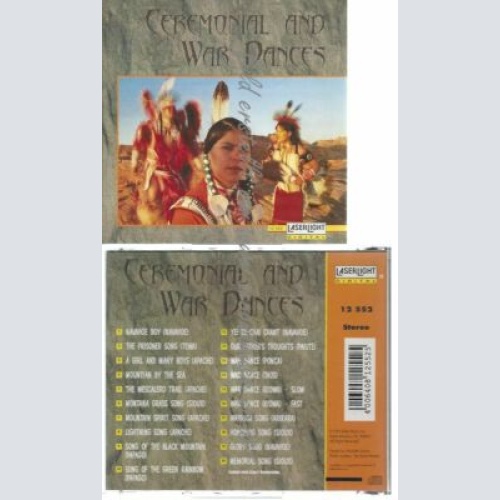 CD-- American Indian Ceremonial And War Dances