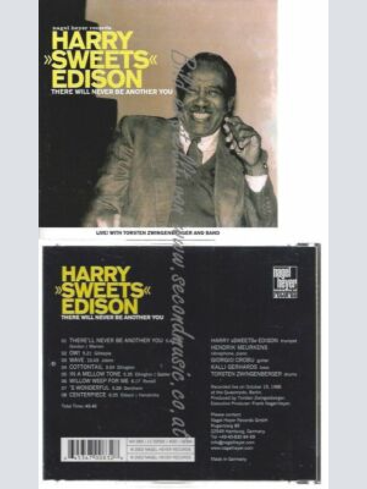 CD-- Harry Edison – There Will Never Be Another You