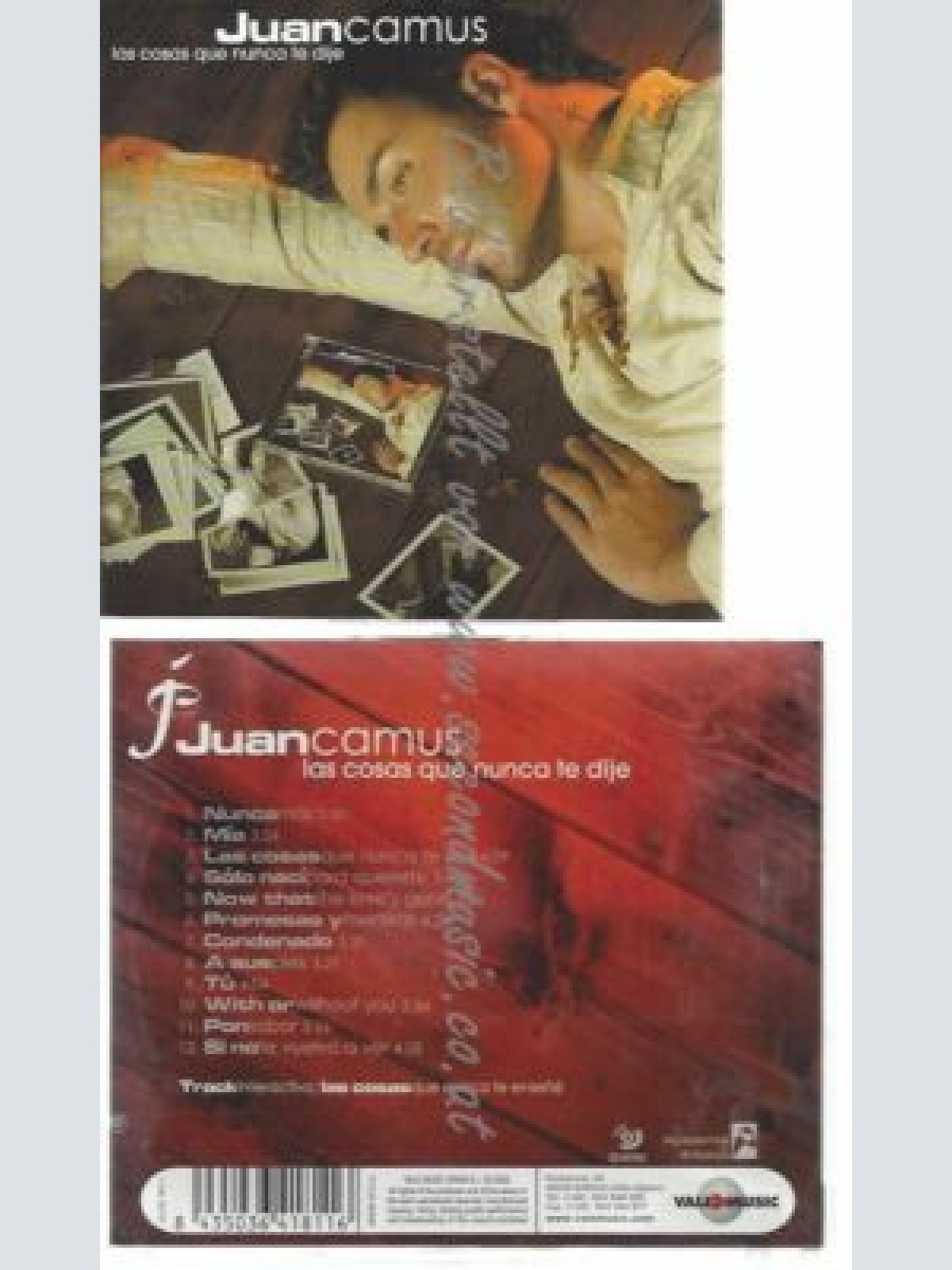 CD--JUAN CAMUS | --LAS COSAS QUE NUNCA TE DIJE