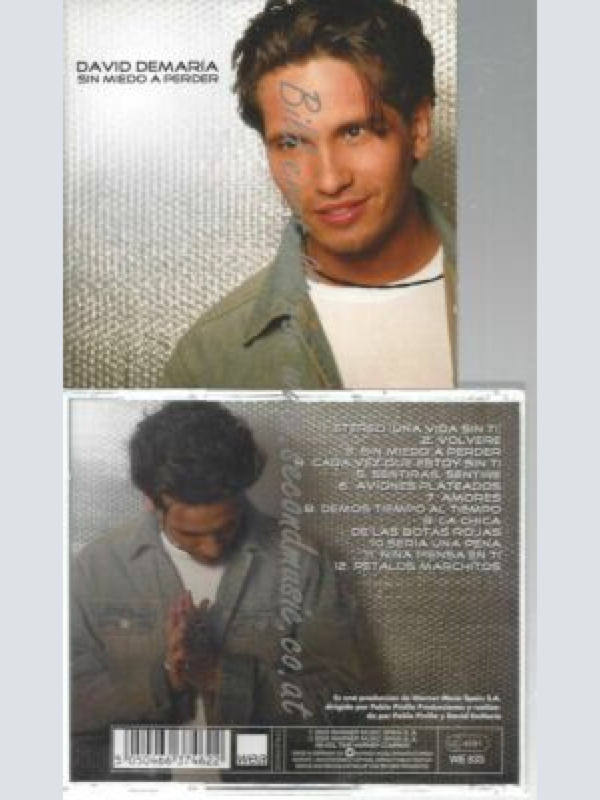 CD--DAVID DEMARIA--    SIN MIEDO A PERDER |