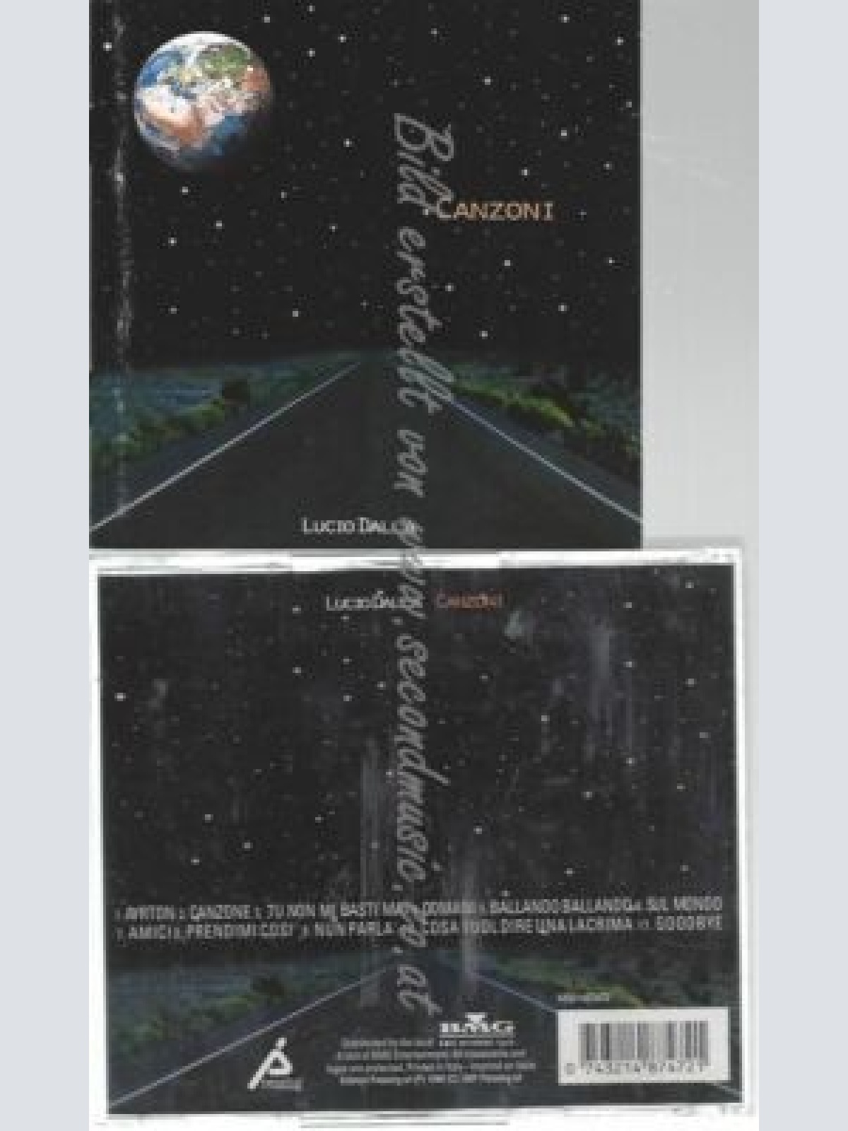 CD--LUCIO DALLA--    CANZONI