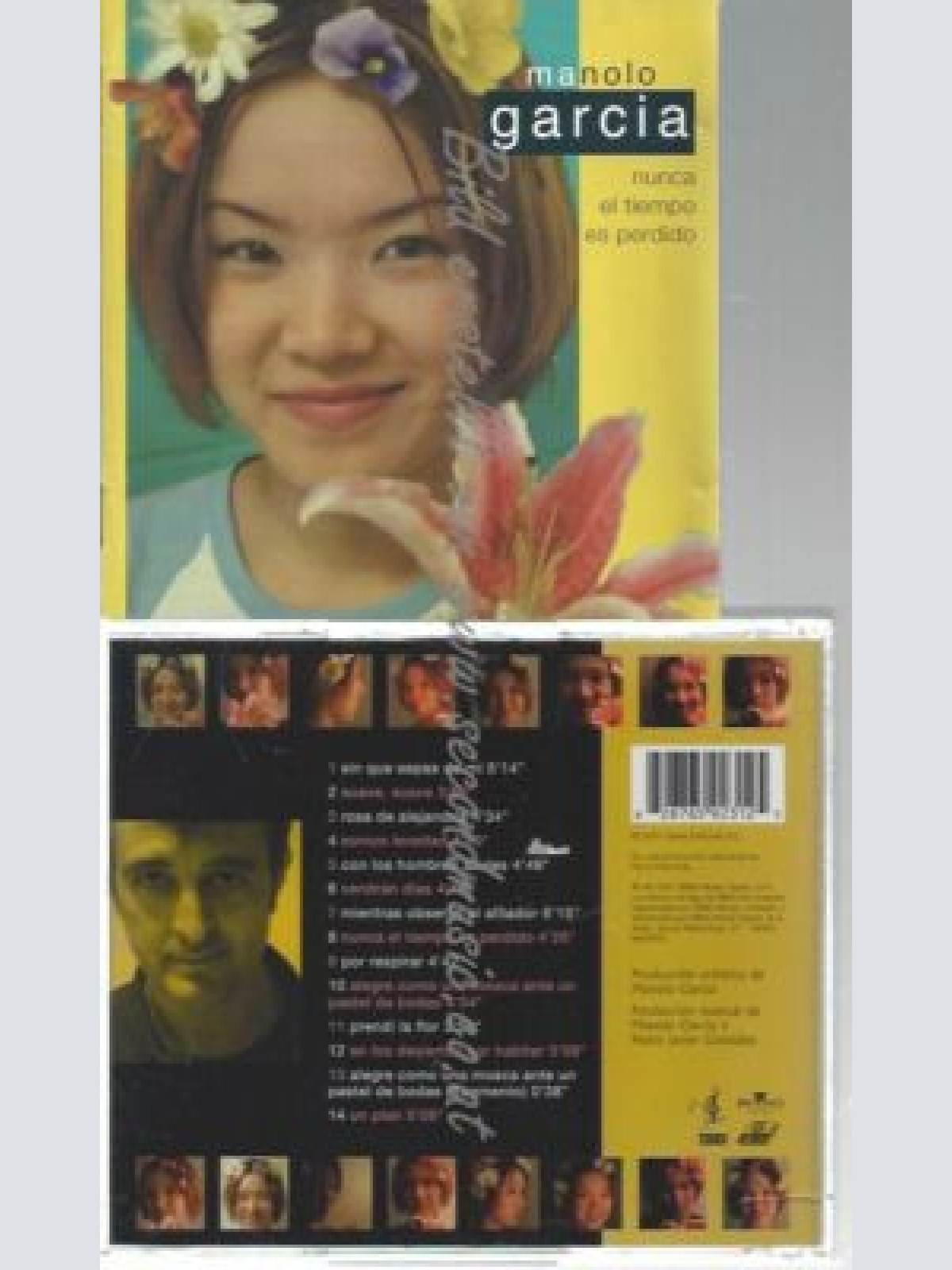 CD--MANOLO GARCIA--    NUNCA EL TIEMPO ES PERDIDO