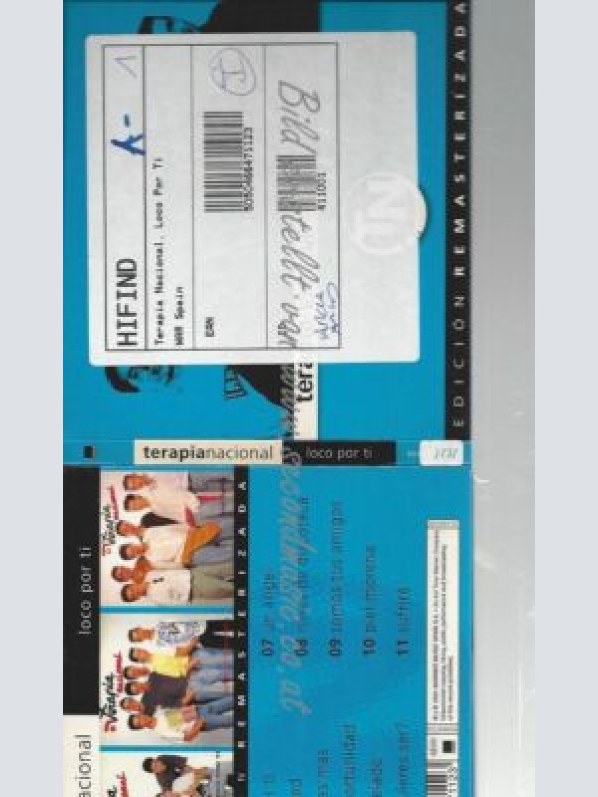 CD--TERAPIA NACIONAL--    LOCO POR TI |