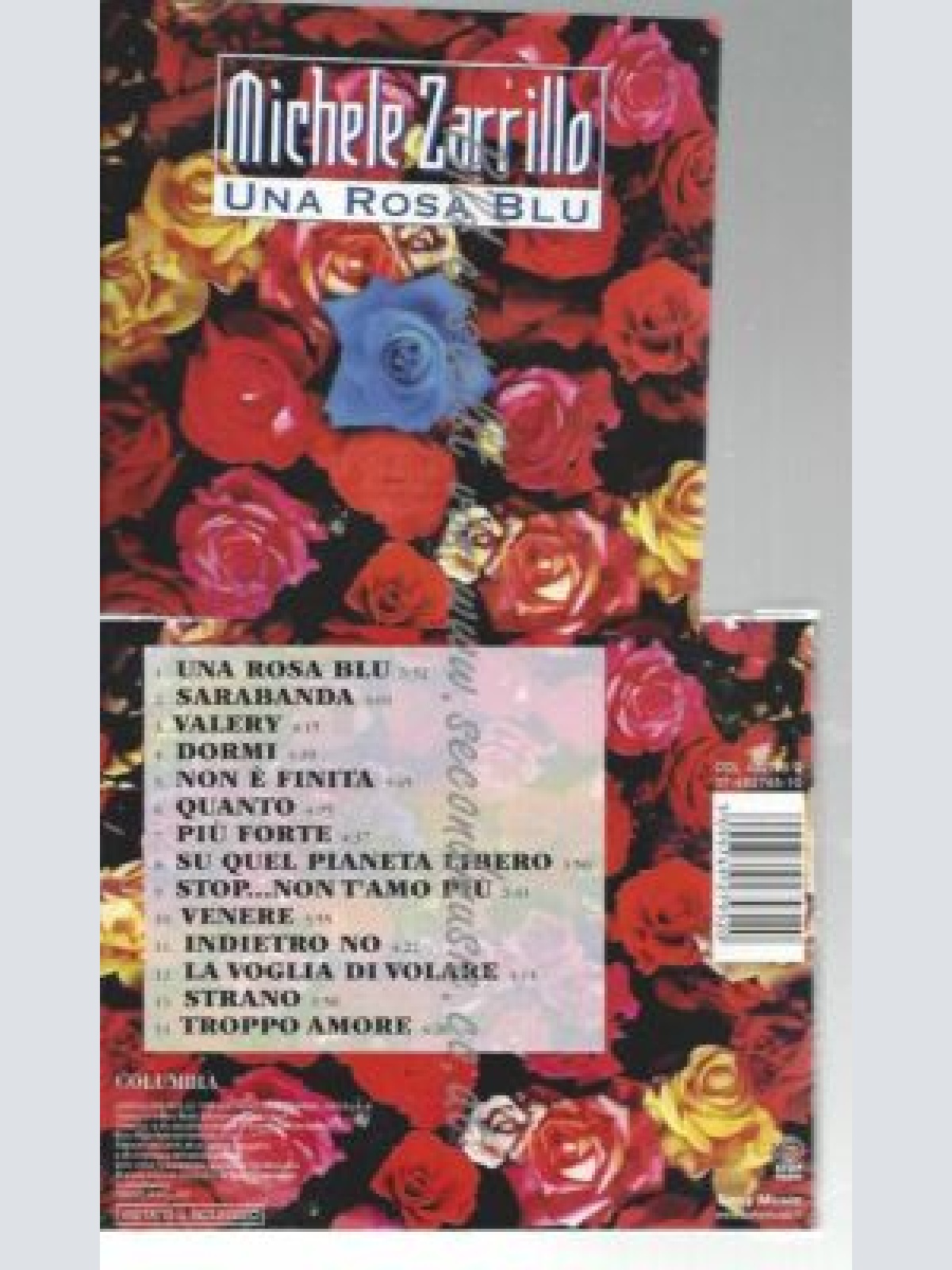CD--MICHELE ZARRILLO--    UNA ROSA BLU