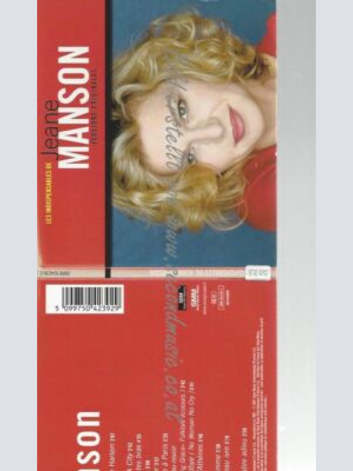 CD--JEANE MANSON--    LES INDISPENSABLES