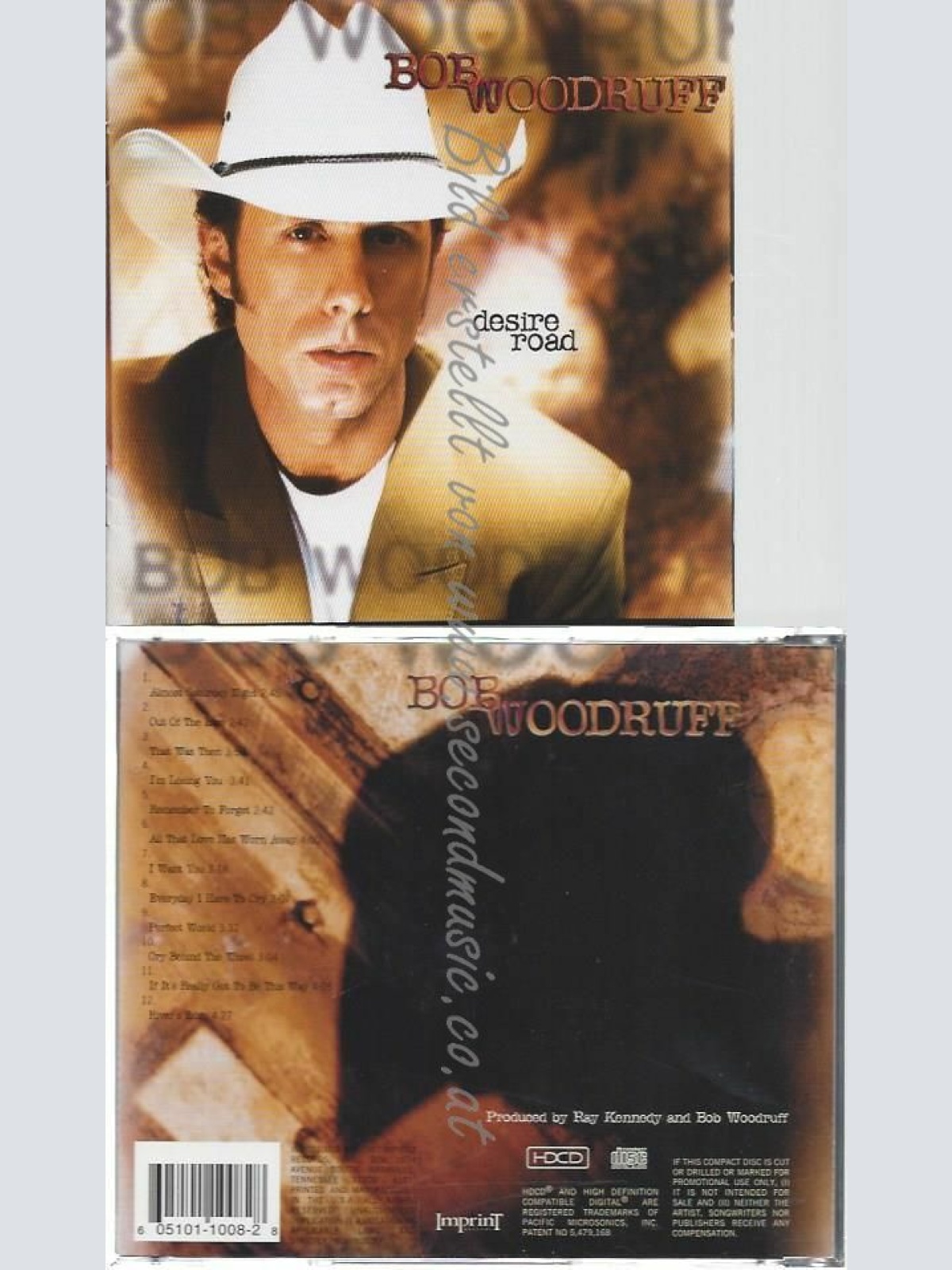 CD--BOB WOODRUFF | --DESIRE ROAD