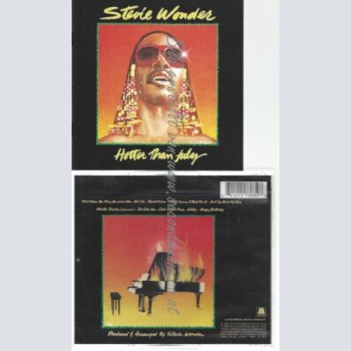 CD--STEVIE WONDER | --HOTTER THAN JULY