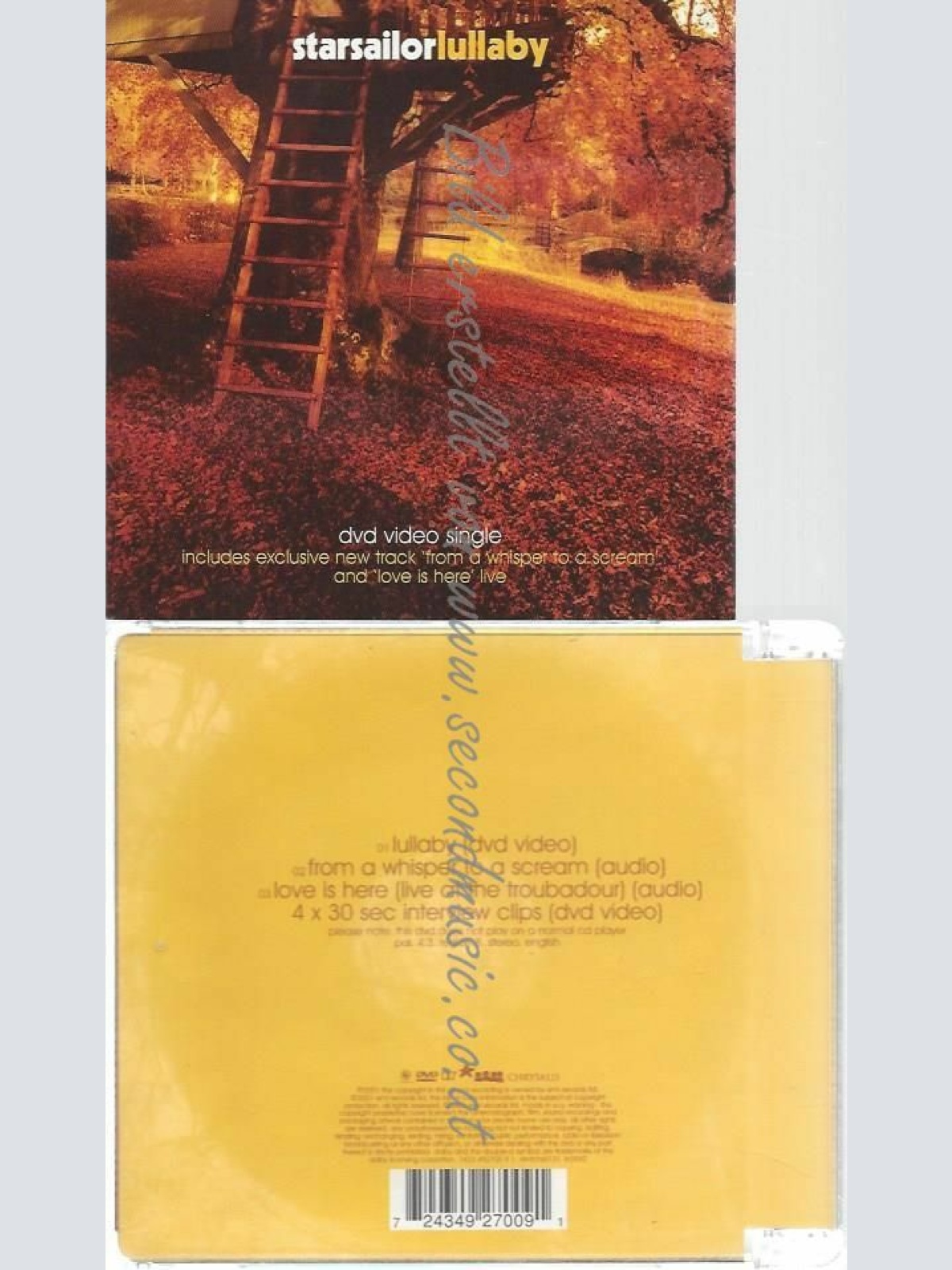 CD-- Starsailor  Lullaby