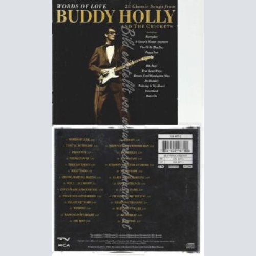 CD-- Buddy Holly And The Crickets (2)  Words Of Love