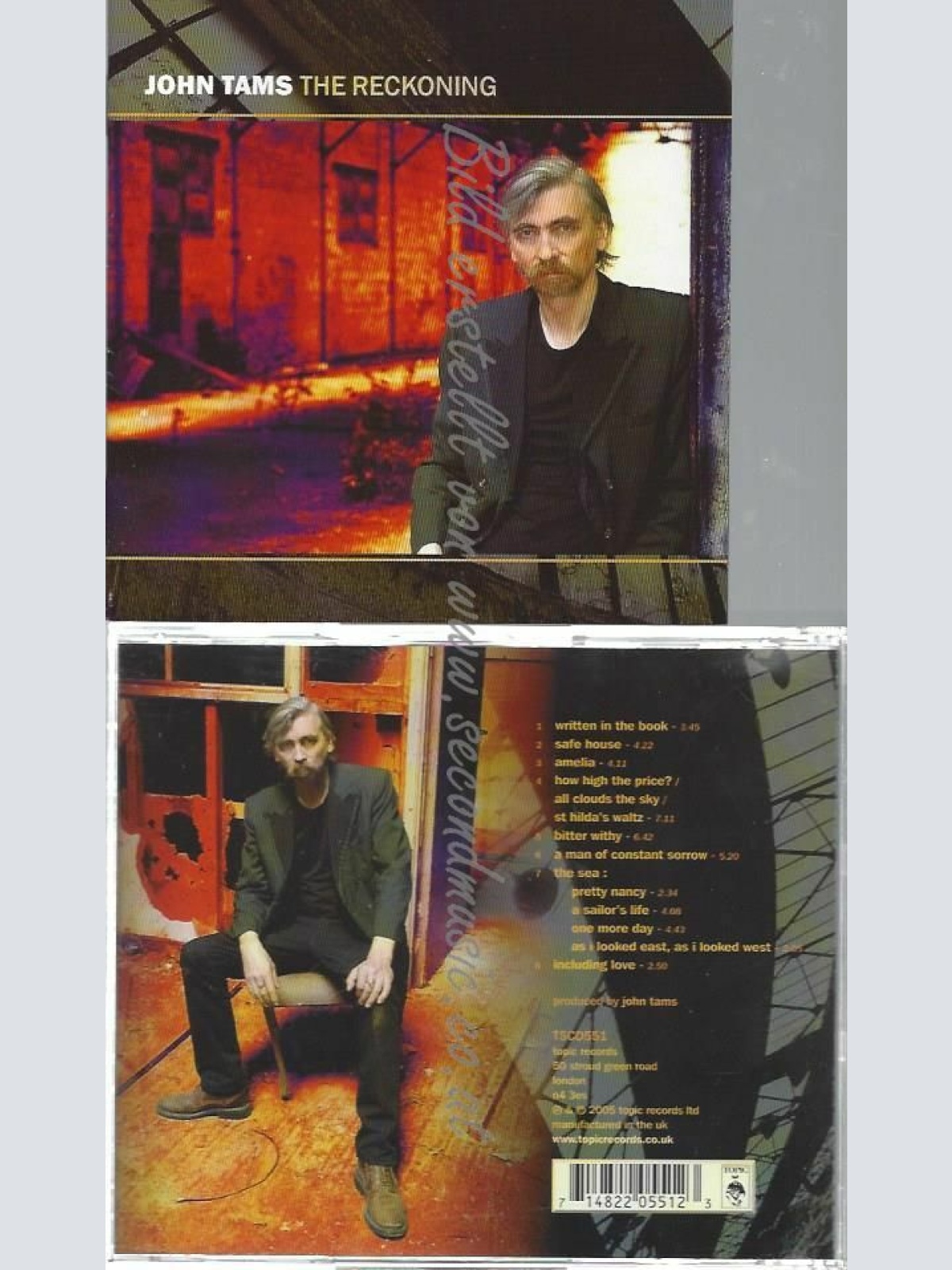 CD--JOHN TAMS | --RECKONING