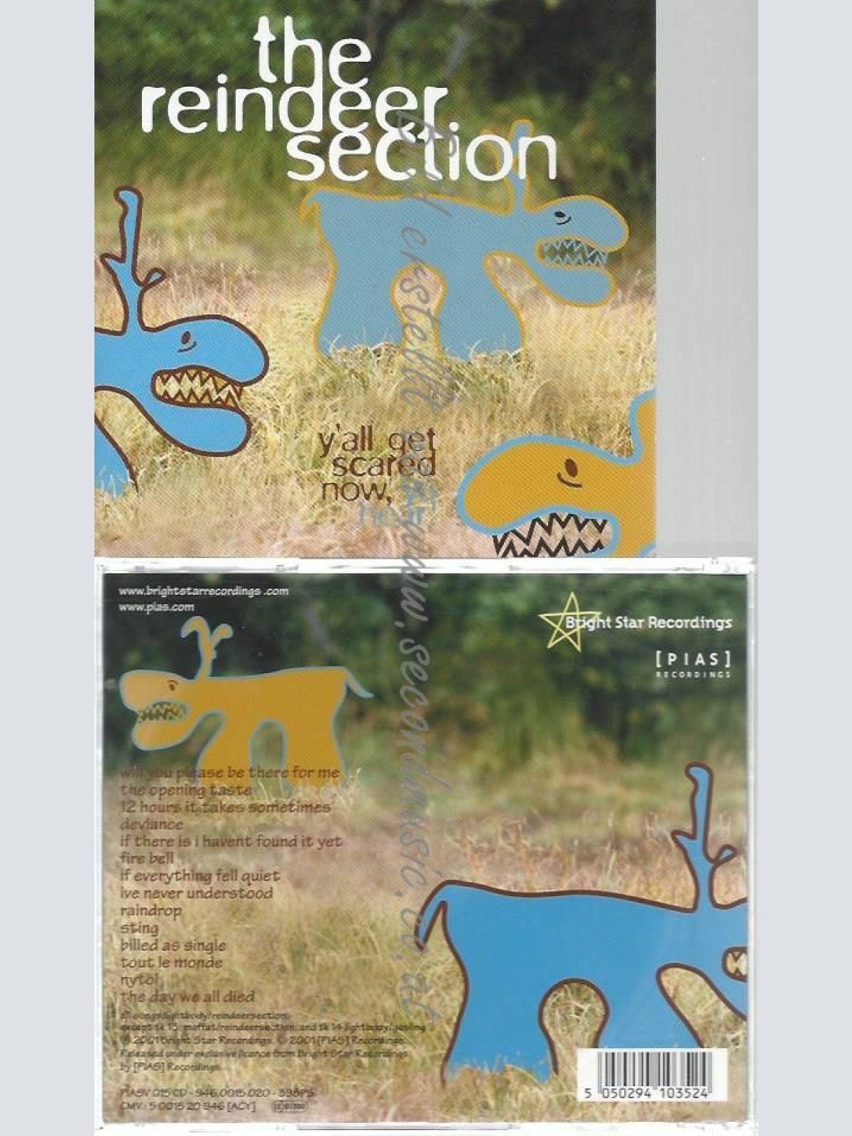 CD--REINDEER SECTION | --Y ALL GET SCARED NOW,YA HEAR!