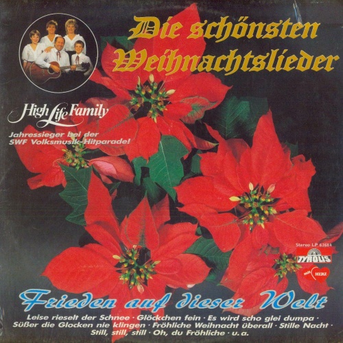 LP-- Die schönsten Weihnachtslieder--  High Life Family  //M
