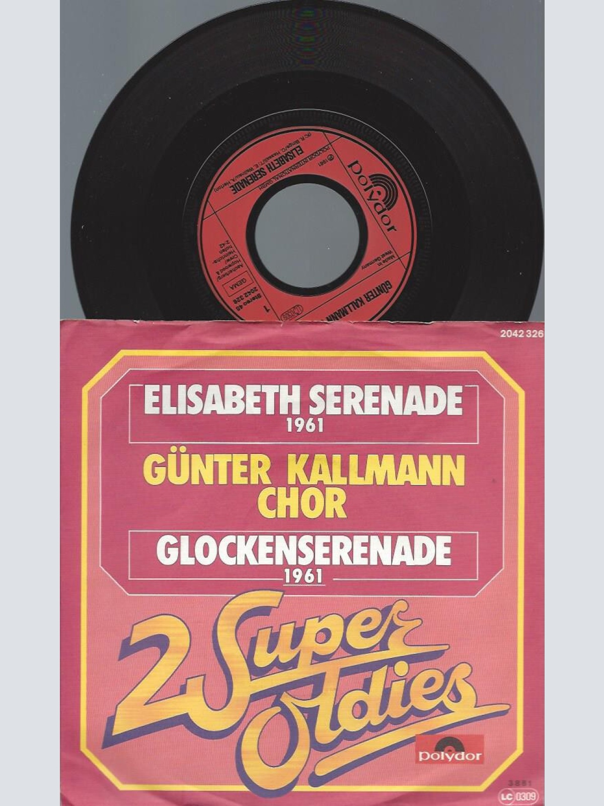 7" Günter Kallmann Chor – Elisabeth Serenade