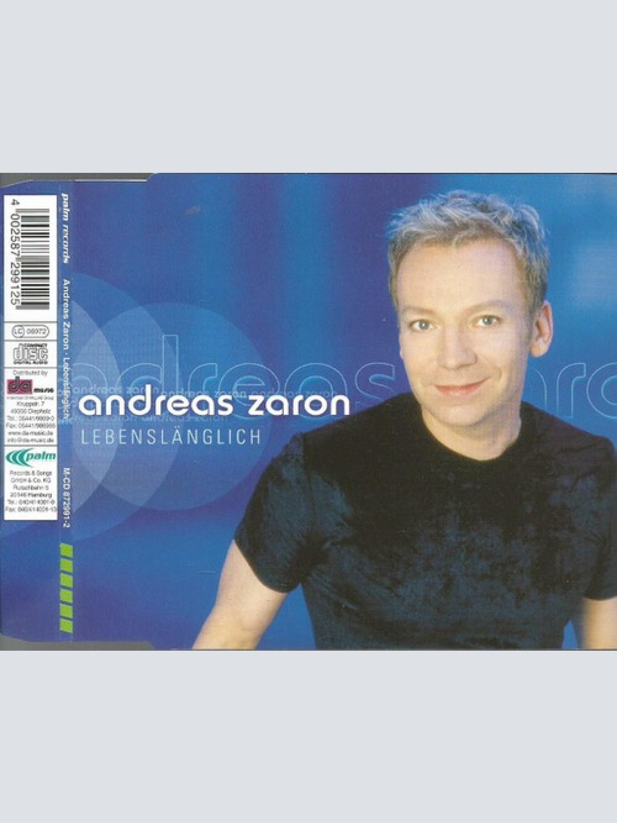 CD, Single Andreas Zaron - Lebenslanglich