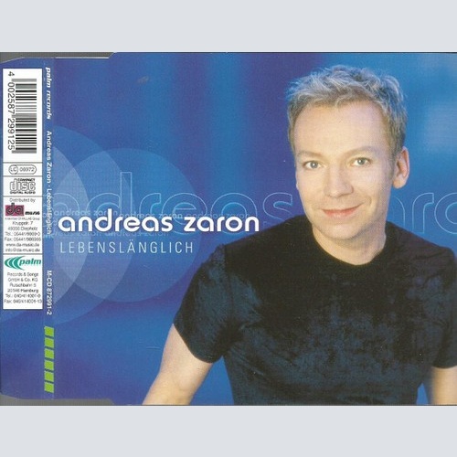 CD, Single Andreas Zaron - Lebenslanglich