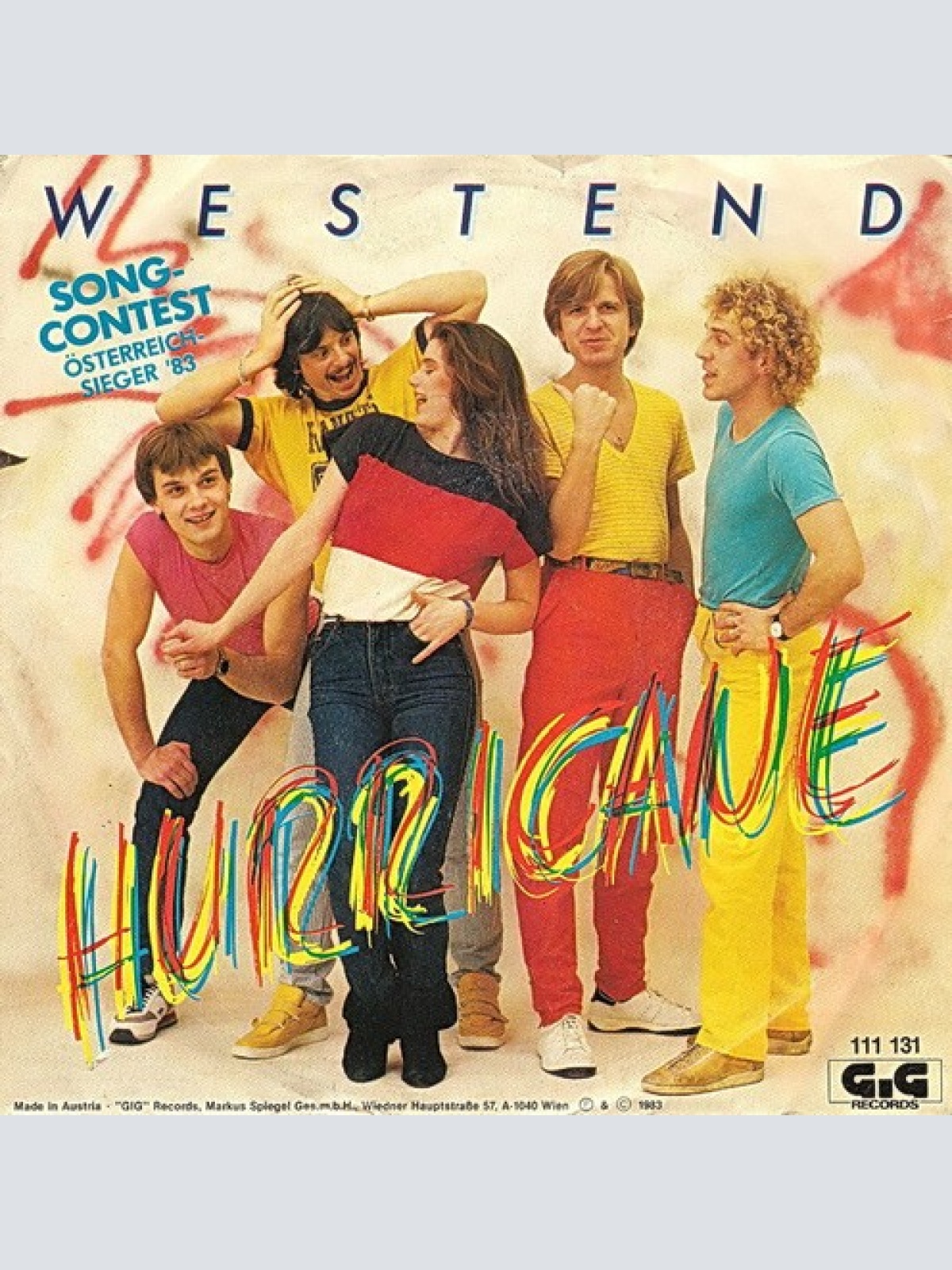 7", Single Westend - Hurricane