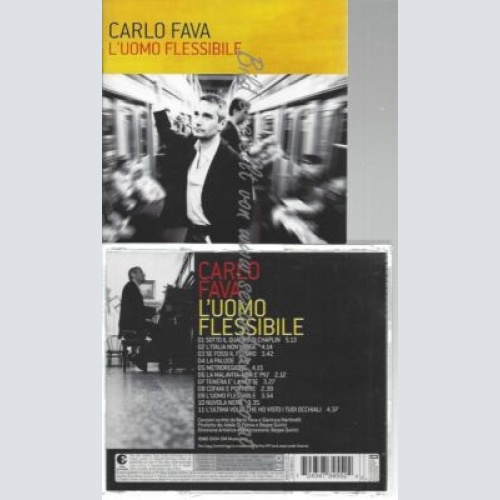 CD--CARLO FAVA--L'UOMO FLESSIBILE