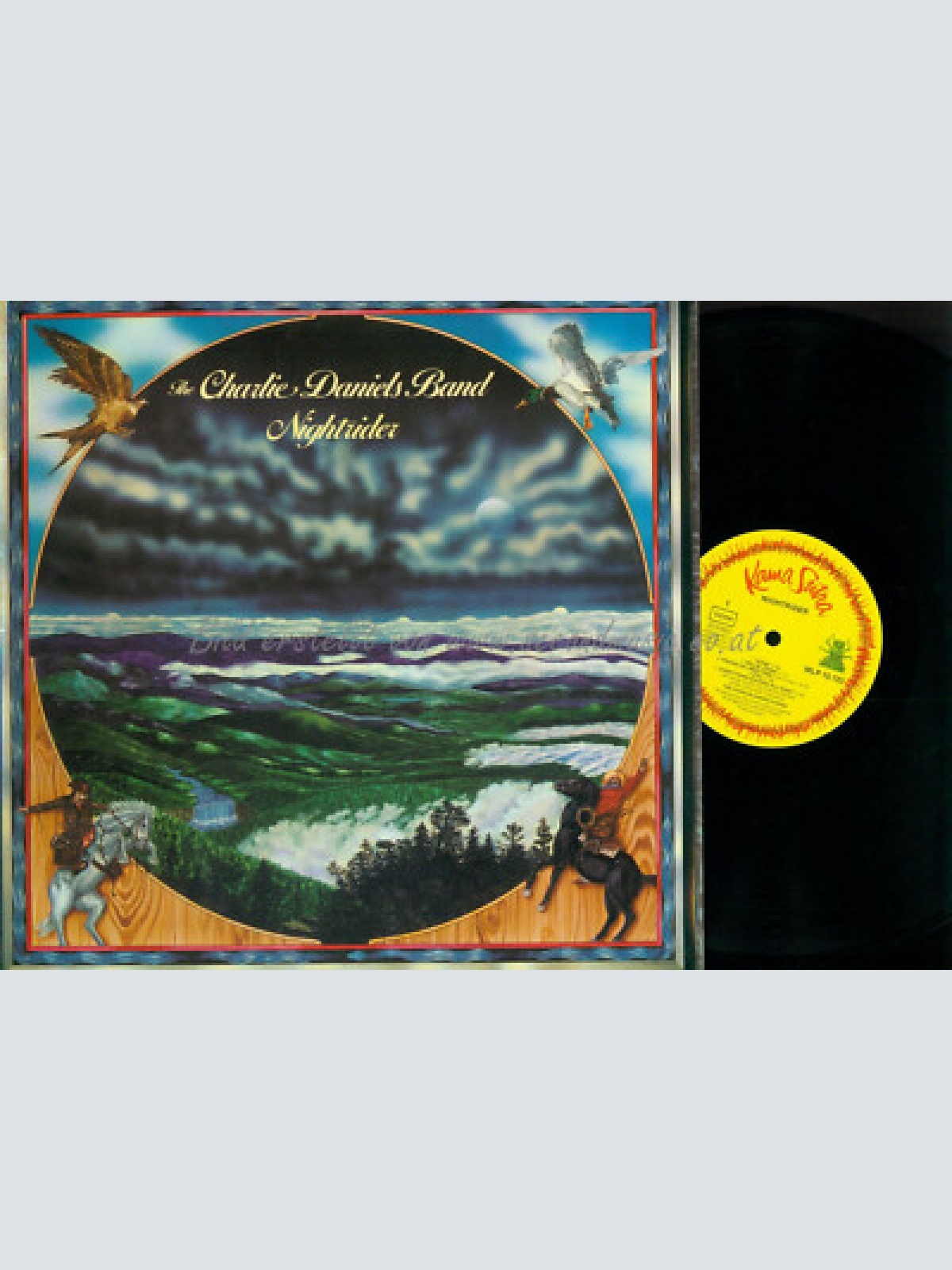 LP-- The Charlie Daniels Band – Nightrider // Foc // DE