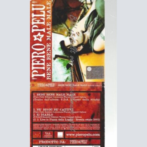 CD--PIERO PELU | --BENE BENE MALE MALE