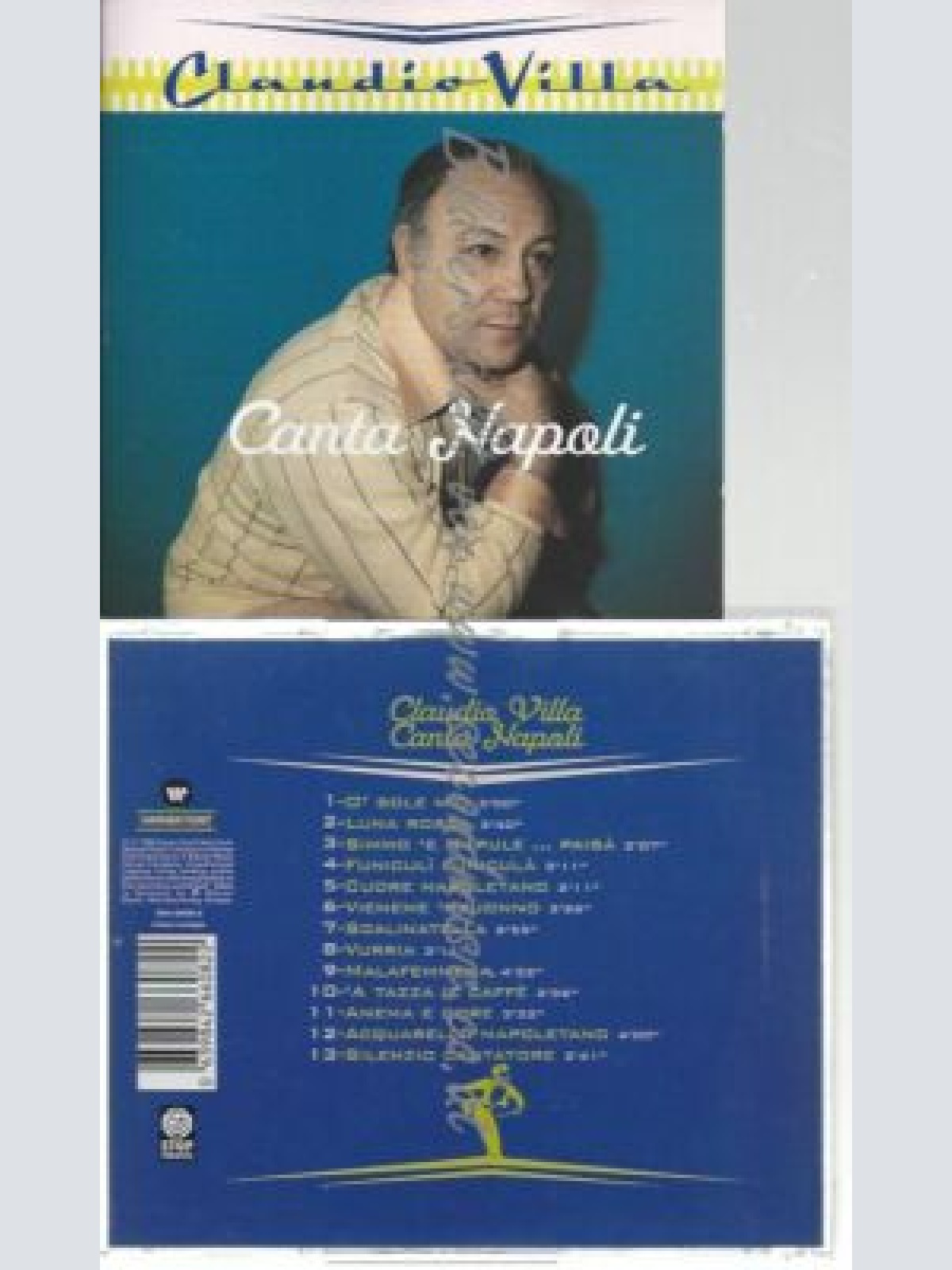 CD--CLAUDIO VILLA | --CANTA NAPOLI