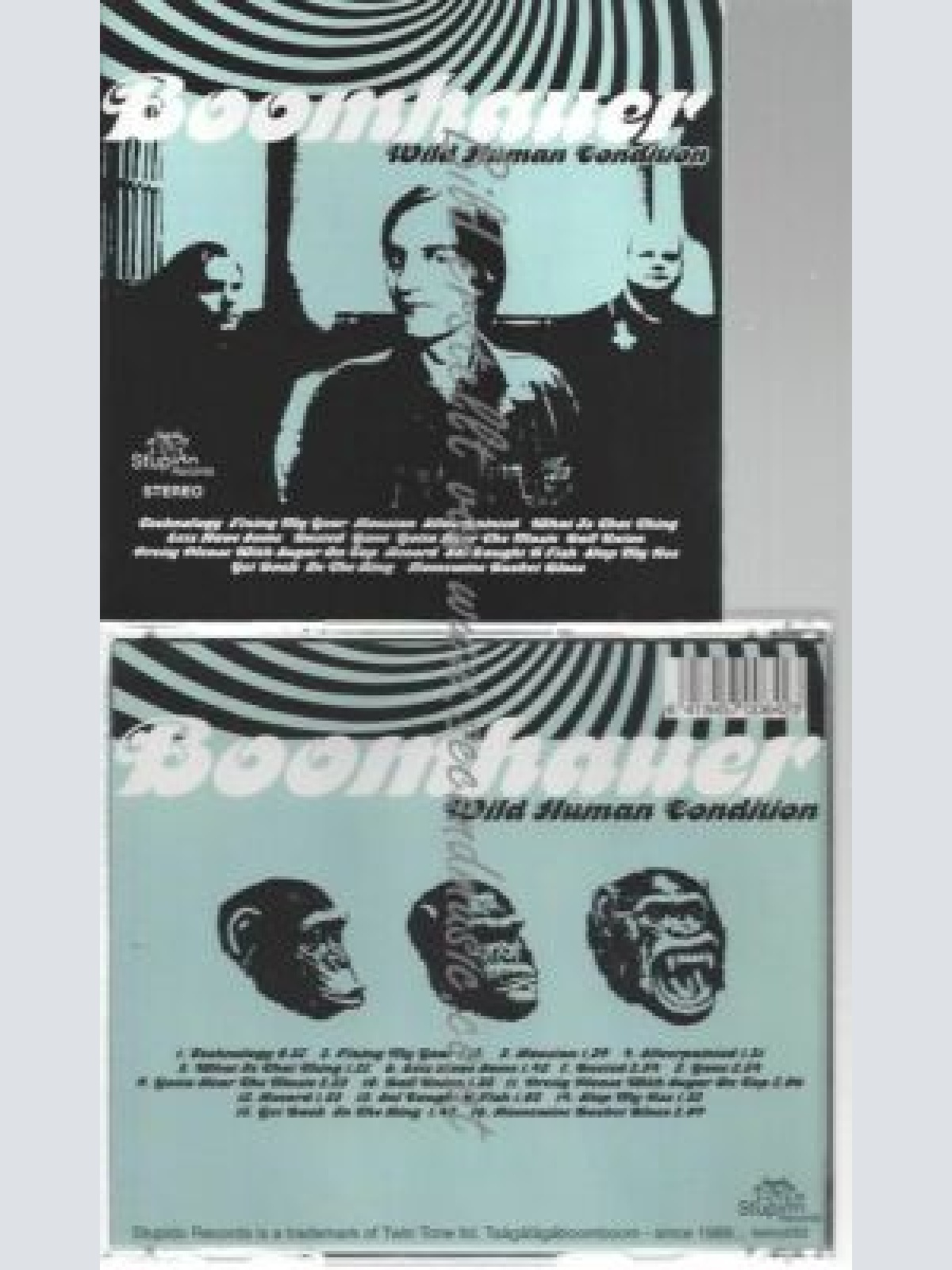 CD--BOOMHAUER | --WILD HUMAN CONDITION