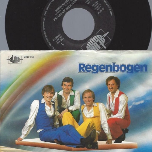 7"   Regenbogen Dann kam Angelika