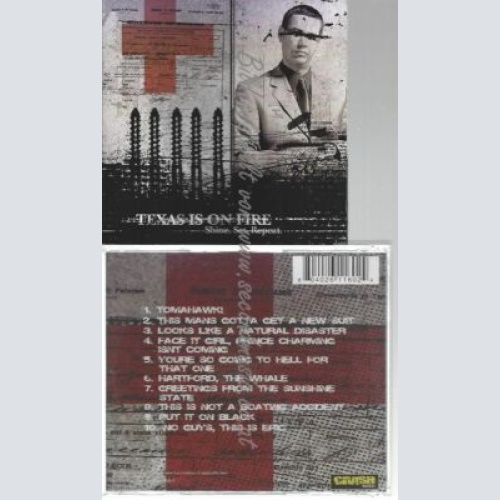 CD-- Texas Is On Fire  Shine..Set. Repeat