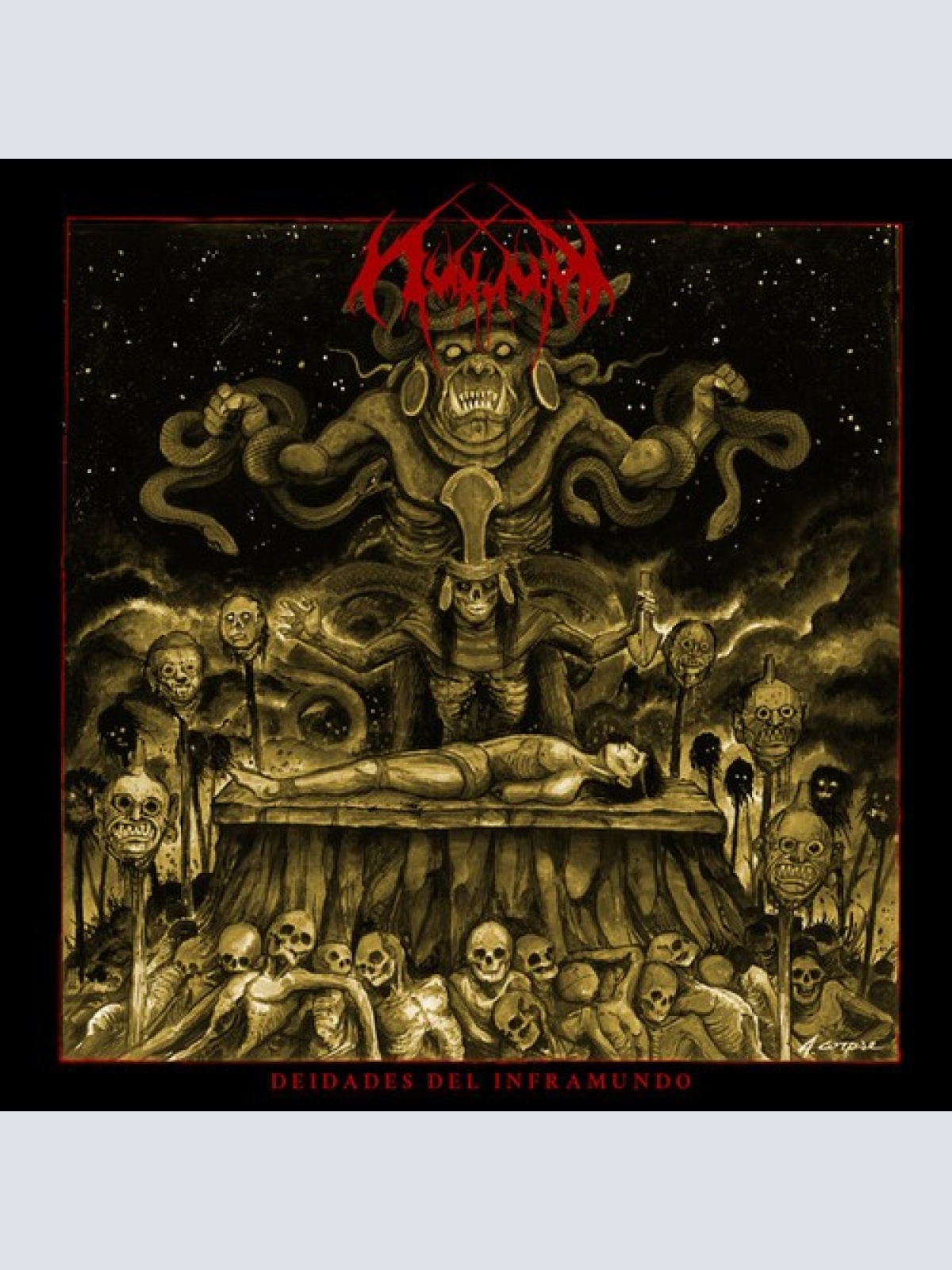 CD, Album Tunjum - Deidades Del Inframundo